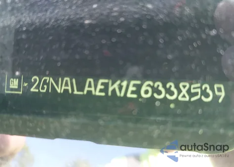 2014 Chevrolet Equinox Ls из США, поврежденный, VIN 2GNALAEK1E6338539